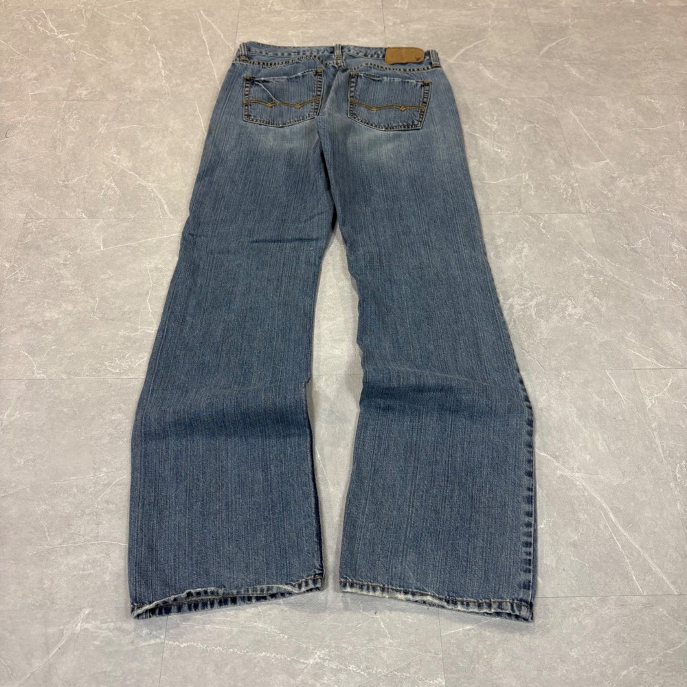 American Eagle Low Rise Boot Jeans Mens 30x34 Medium Wash Denim 4191